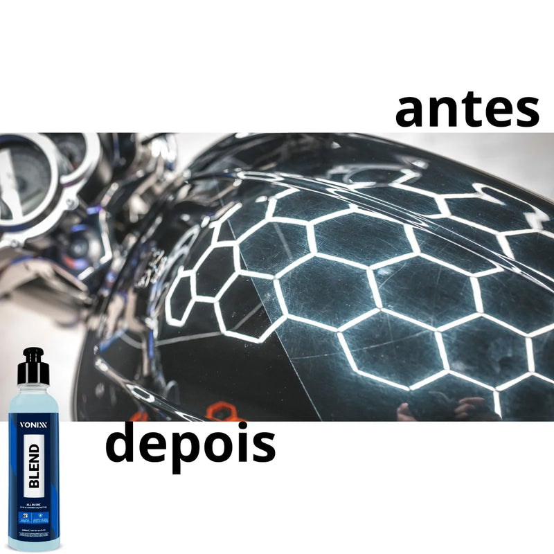 Blend - Nova Fórmula Polidora Etapa Única para Pintura de Faróis