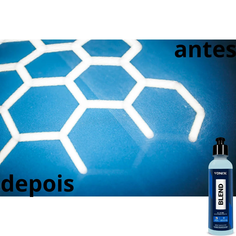 Blend - Nova Fórmula Polidora Etapa Única para Pintura de Faróis