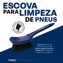 Escova para limpeza de pneus Vonixx, removedor de carpetes e pneus, 500ml