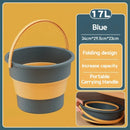 🪣 Balde Dobrável Portátil 5L / 10L / 17L