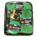 🧽 Kit de Limpeza Automotiva 11 Peças em Microfibra