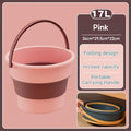 🪣 Balde Dobrável Portátil 5L / 10L / 17L
