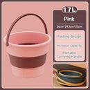 🪣 Balde Dobrável Portátil 5L / 10L / 17L