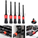 Escovas para carro, conjunto de escovas para limpeza de carros, detalhamento