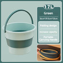 🪣 Balde Dobrável Portátil 5L / 10L / 17L