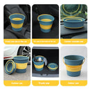 🪣 Balde Dobrável Portátil 5L / 10L / 17L