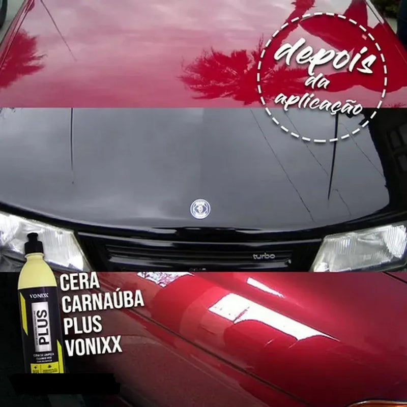 Cera Líquida de Carnaúba Plus Limpador Protetor + Brilho Vonix