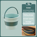 🪣 Balde Dobrável Portátil 5L / 10L / 17L